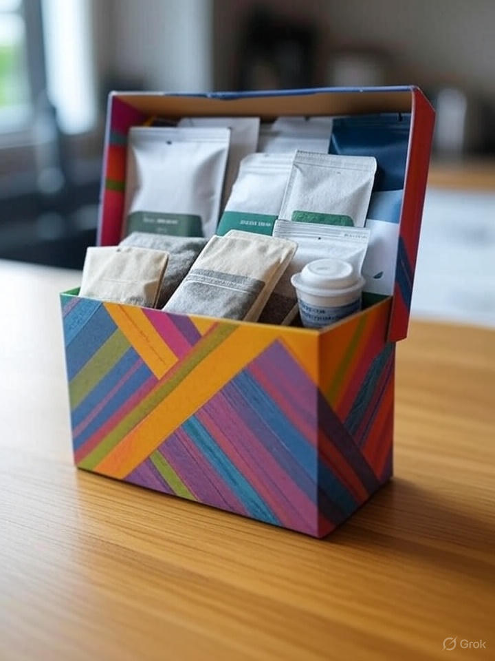 Savies Coffee & Tea Silver, Gold, VIP Box