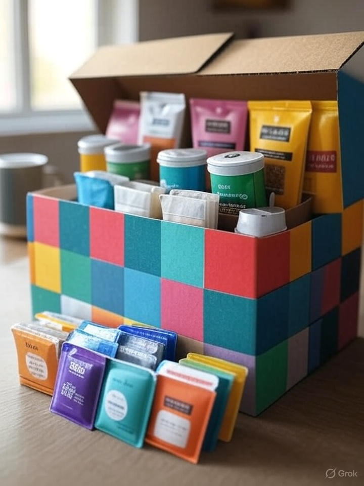 Savies Coffee & Tea Silver, Gold, VIP Box