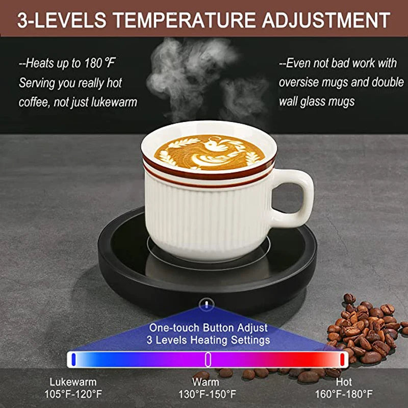 Cup Heater Coffee Mug Warmer Hot Tea Heating Pad