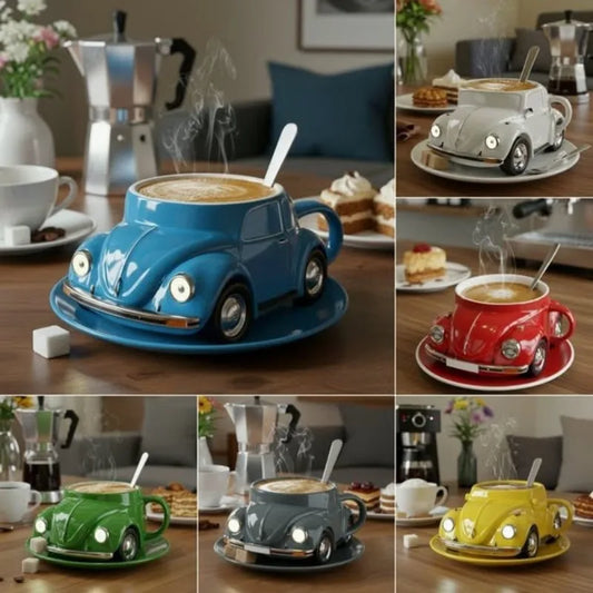 Creative Mustang Shaped Coffee Mug Resin Coffee Cup with Handle Cup Disc Home Kitchen Dining Bar Drinkware Water Cup Gifts