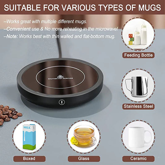Cup Heater Coffee Mug Warmer Hot Tea Heating Pad