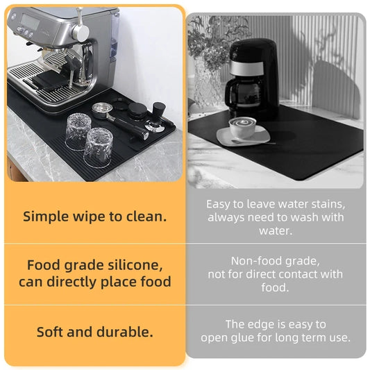 Coffee Tamper Mat Distributor Station Portafilter Silicone Pad Espresso Maker Bar Accessories Coffeeware Corner Barista Tools