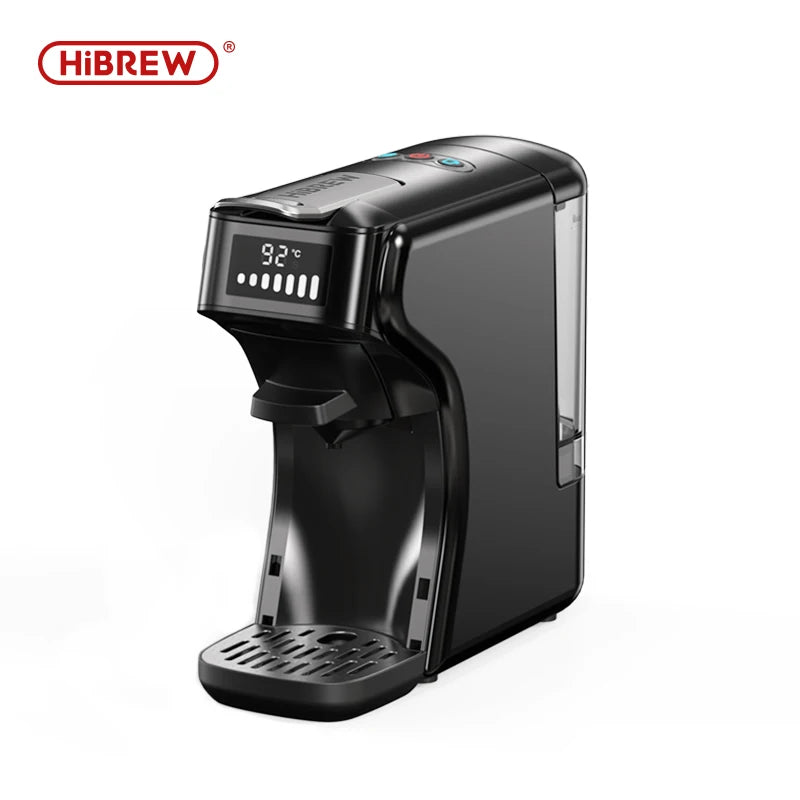 HiBREW black single-serve coffee maker with digital display perfect for premium coffee gift bundle